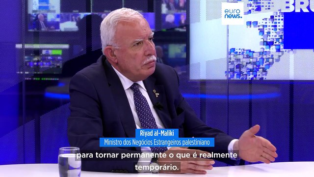 Não há perspetivas de tréguas em Gaza porque Netanyahu quer que as hostilidades continuem, diz o ministro palestiniano