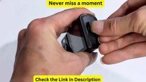 Never miss a momentDash Cam W/ IR Night Vision Loop Recording & 2