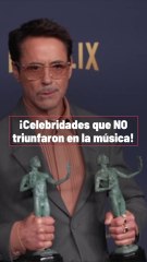 Famosos Que Fracasaron En Sus Carreras Musicales.