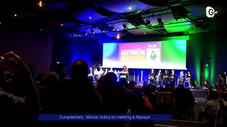 Reportage - Européennes : Manon Aubry en meeting à Grenoble