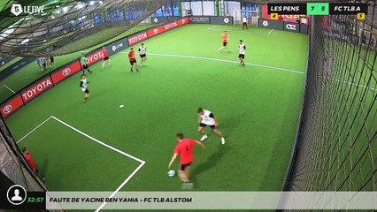 Faute de Yacine Ben yahia - FC TLB ALSTOM