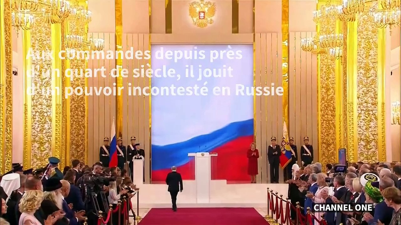 Russie: Poutine a prêté serment pour un cinquième mandat