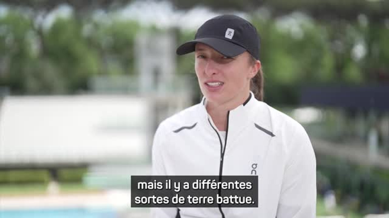 Rome - Swiatek : "Difficile de faire le doublé Madrid-Rome"