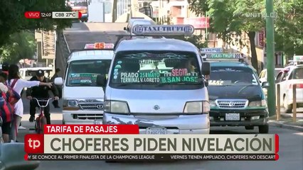 Transportistas de Cochabamba afirman que subida de pasaje es una nivelación de costos