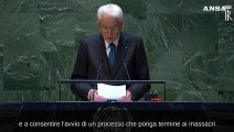 Gaza, Mattarella: 