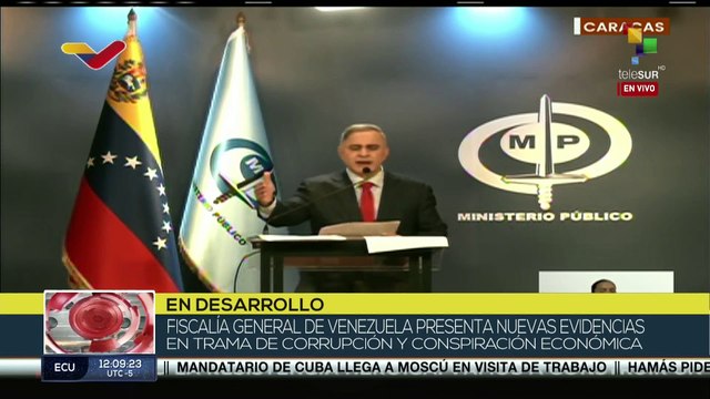 Fiscalía de Venezuela presenta nuevas evidencias en trama de corrupción