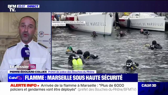 Arrivée de la flamme olympique à Marseille: On est prêts, on est vigilants, on sent la pression, mais nous ne sommes pas inquiets , indique le préfet de police des Bouches-du-Rhône