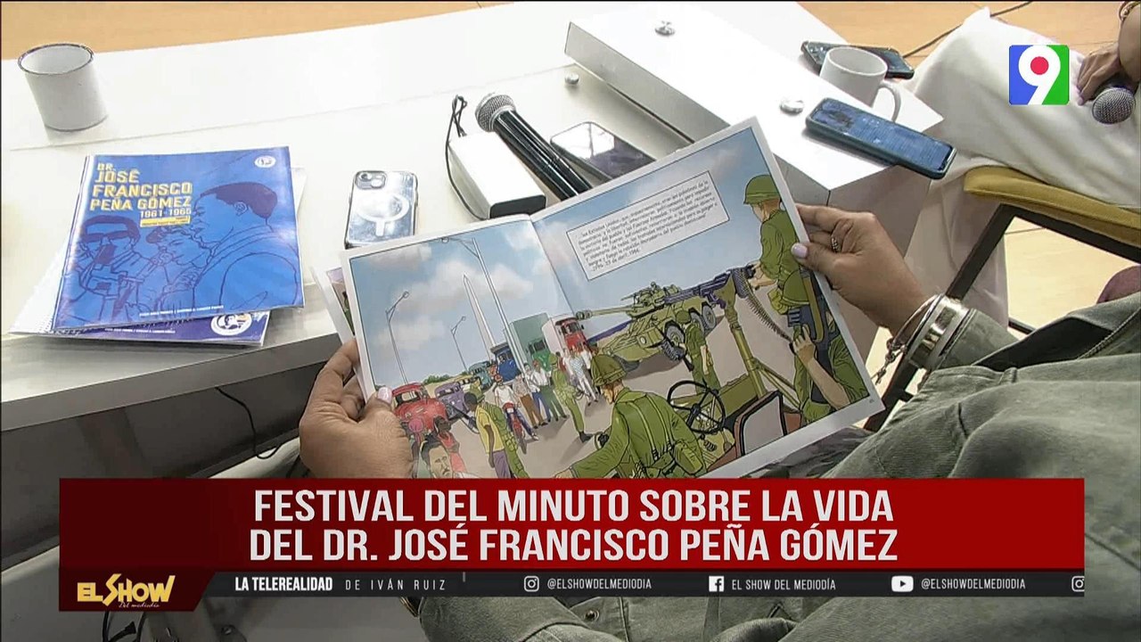 Tony Peña Guaba habla sobre Festival a José Francisco Peña Gómez | El Show del Mediodía