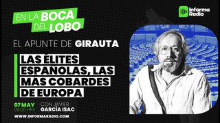 El apunte de Girauta: las élites españolas, las más cobardes de Europa