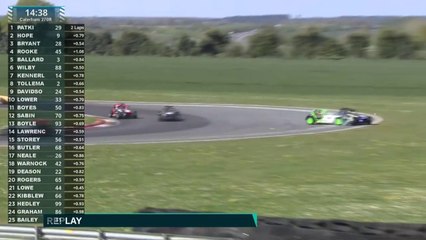 Caterham Seven 270R 2024 Snetterton Race 2 Emson Lucas Big Crash