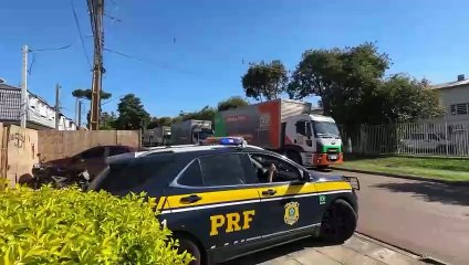 190 QUILOS. E não é de droga! PRF escolta arrecadação de donativos para o Rio Grande do Sul