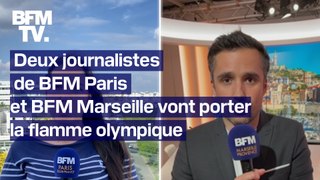 Deux journalistes de BFM Paris et Marseille vont porter la flamme olympique
