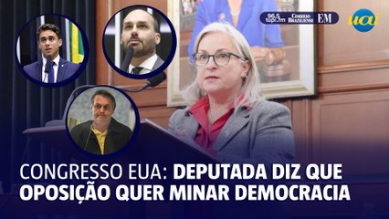 Susan Wild criticou políticos brasileiros que dizem ter censura no Brasil