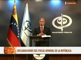 Fiscal General devela estructura mediática extorsiva de Tareck El Aissami