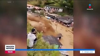 Se registra deslave en Colombia