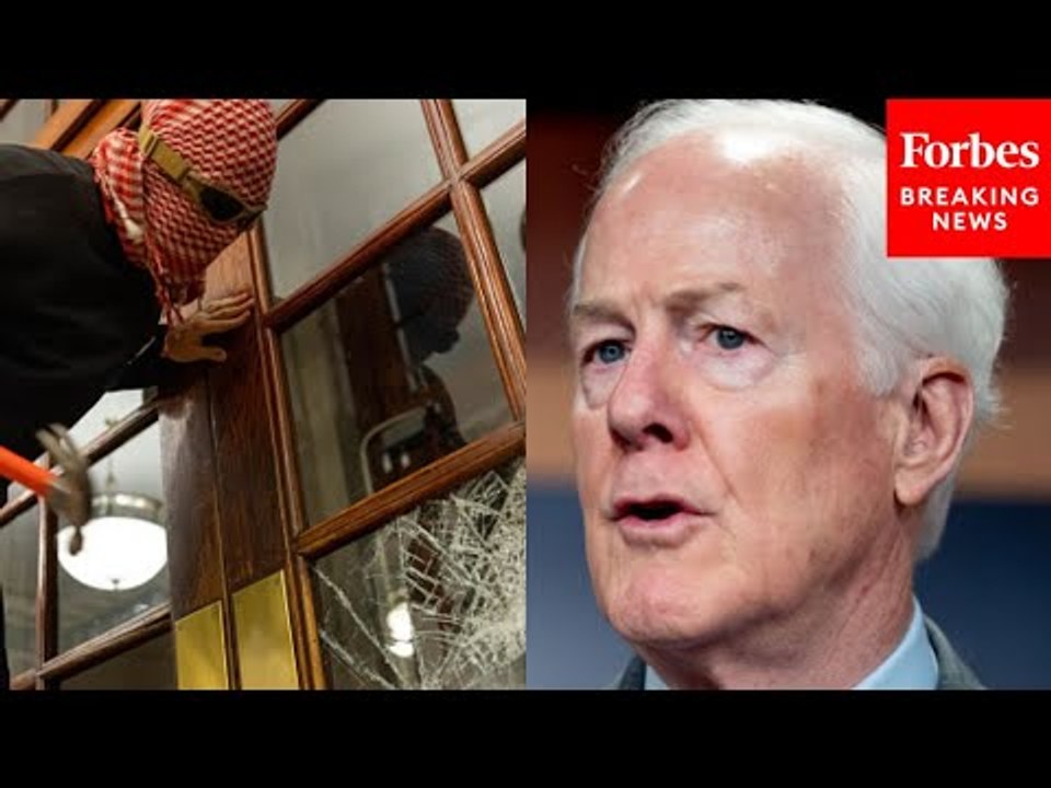 ‘Not Interested In Peaceful Protests’: John Cornyn Jabs At Violent Rioters On College Campuses