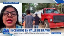 Controlan incendios forestales en Valle de Bravo, Estado de México