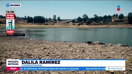 Así luce la Presa Villa Victoria a 50 días del Día Cero