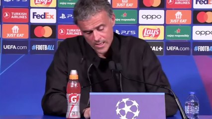 El Luis Enrique más triste y hundido en rueda de prensa
