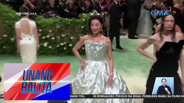International celebrities, inirampa ang kanilang The Garden of Time fashion paandar sa MET Gala | UB