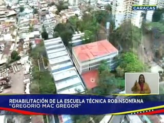 Gobierno Nacional recupera espacios integrales de la Escuela Técnica Robinsoniana "Gregorio Mac Gregor"