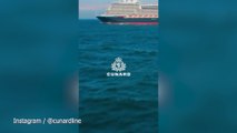 Queen Anne: New Cunard cruise ship arrives in Southampton
