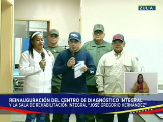Gobierno Nacional reinaugura el Centro de Diagnóstico Integral "José Gregorio Hernández"