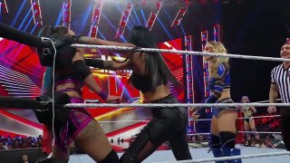 WWE RAW Candice LeRae & Mia Yim VS Chelsea Green & Sonya Deville