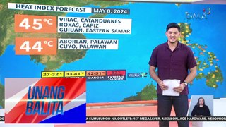 18 lugar sa bansa, makararanas muli ngayon ng matinding init at alinsangan - Weather update today as of 7:13 a.m. (May 8, 2024) | UB