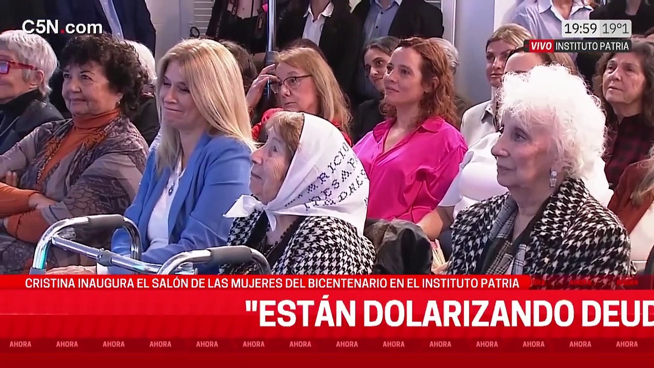 CRISTINA KIRCHNER: ¨El nuevo ESTATUTO LEGAL del COLONIAJE es el RIGI¨