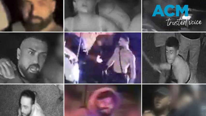 Images of another nine suspects - eight men and one woman - were publicly released on May 7, 2024, as police look for what they described as some of the most violent offenders in the 2000-person-strong riot in Wakeley on April 15. Video via AAP.