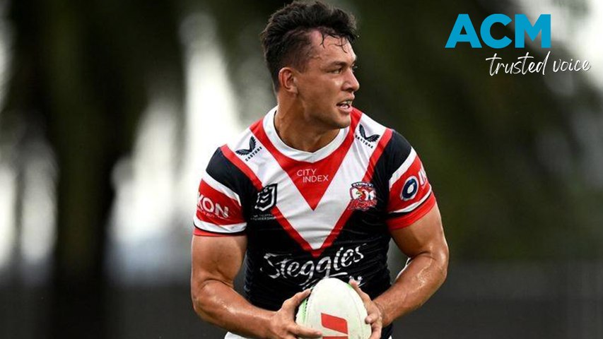 Joey Manu's focus is locked in on the Roosters ahead of his move to rugby union next year. Video via AAP.