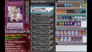 Yu-Gi-Oh! ARC-V Tag Force Special  - Koyo Hibiki Deck Profile #tcggaming #cardgamer #yugiohgx