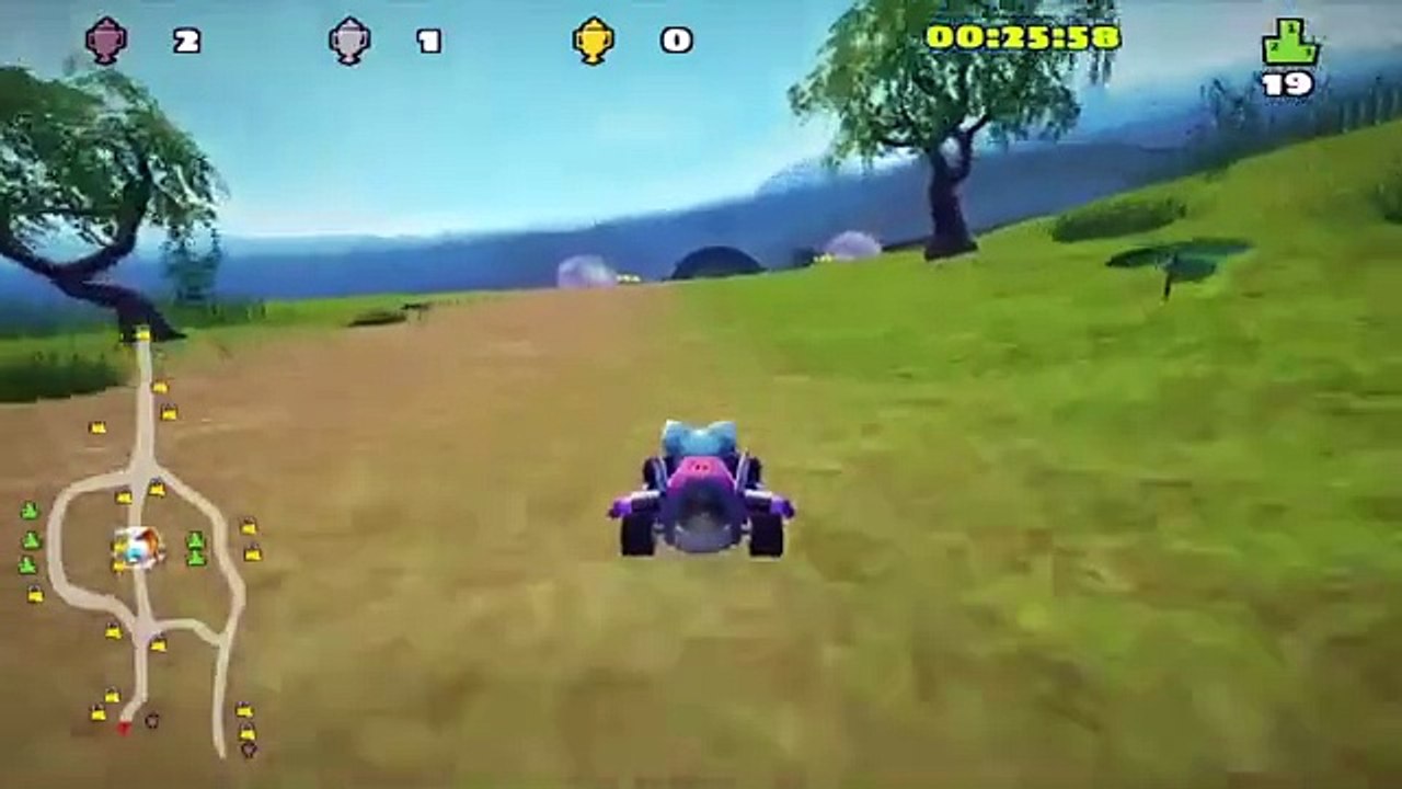 SuperTuxKart LINUX en Español #linux #linuxgaming #retrogame RJ ANDA