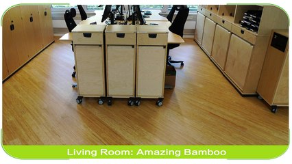 Bothbest Strand Woven Bamboo Flooring Natural High Durability Density