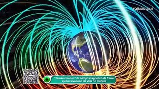 “Quase colapso” do campo magnético da Terra ajudou evolução da vida no planeta
