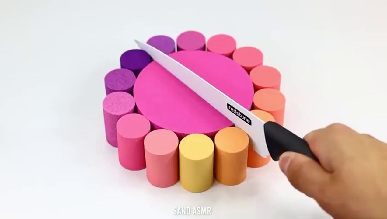 1 Hour Kinetic Sand ASMR ! Satisfying Sand ASMR Cutting! Relaxing Kinetic Sand ASMR #10