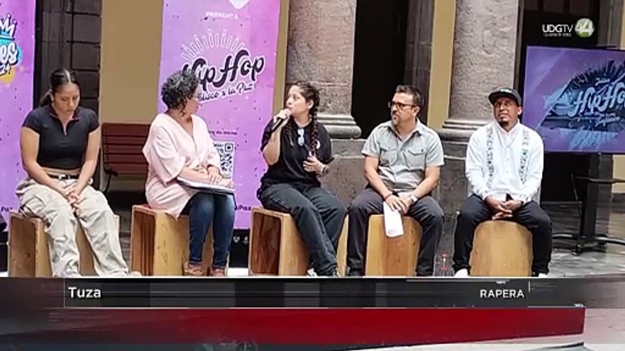 Exponentes del hip-hop tapatío conversan sobre la diversificación del festival Hip-Hop por la paz