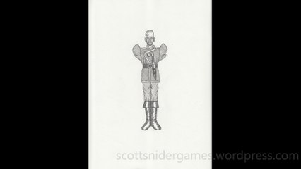 Soldier Pencil Sketch Video #163 (05-07-2024)