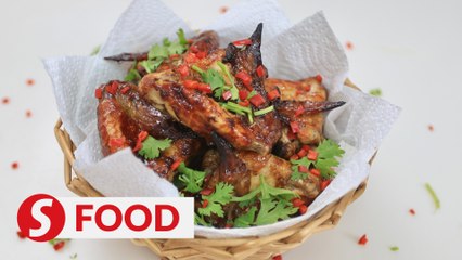 Retro Recipe: Honey glazed chicken wings