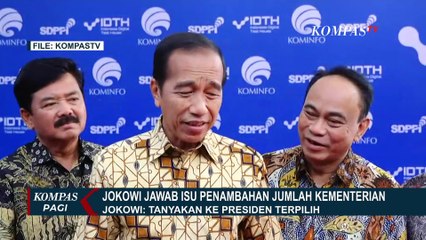 Jokowi Jawab Isu Penambahan Jumlah Kementerian di Pemerintahan Prabowo-Gibran