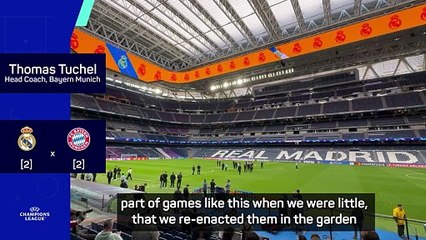 Tuchel appeals to Bayern's 'inner child' before Real Madrid semi