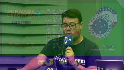 Jornada Esportiva 98 - Alianza vs Cruzeiro 07/05/24