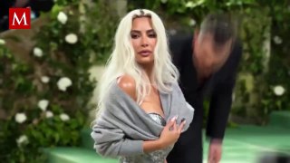 Kim Kardashian deslumbra con cintura diminuta en la MET Gala 2024