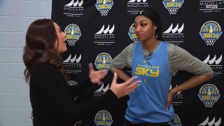 Angel Reese wants Michael Jordan to come to a Chicago Sky game