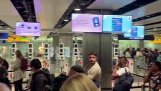 'Nothing ever works': traveler on UK airport outage