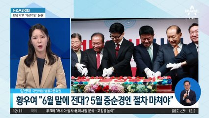 국민의힘 전대 연기 가능성…‘한동훈 등판설’ 주목