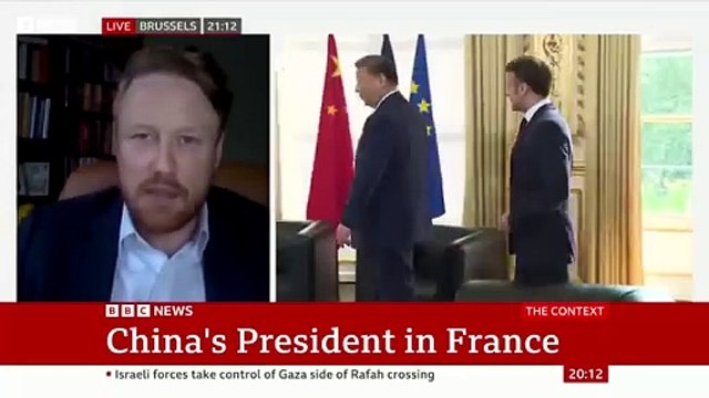 BBC Latest News What happened when China's leader Xi Jinping met France's President Macron
