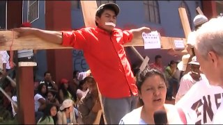 Bertha Cáceres: ¡“No a la Comisión de mentira”!