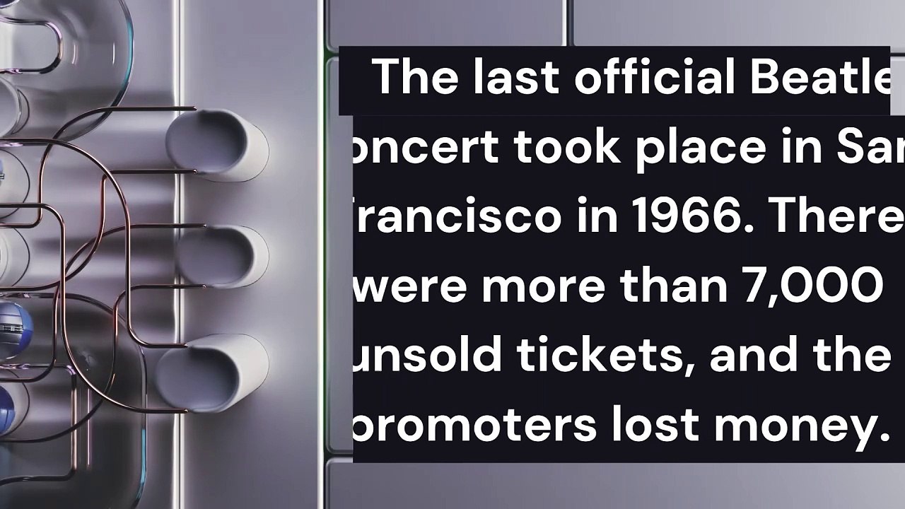 Fact About Beatles concert